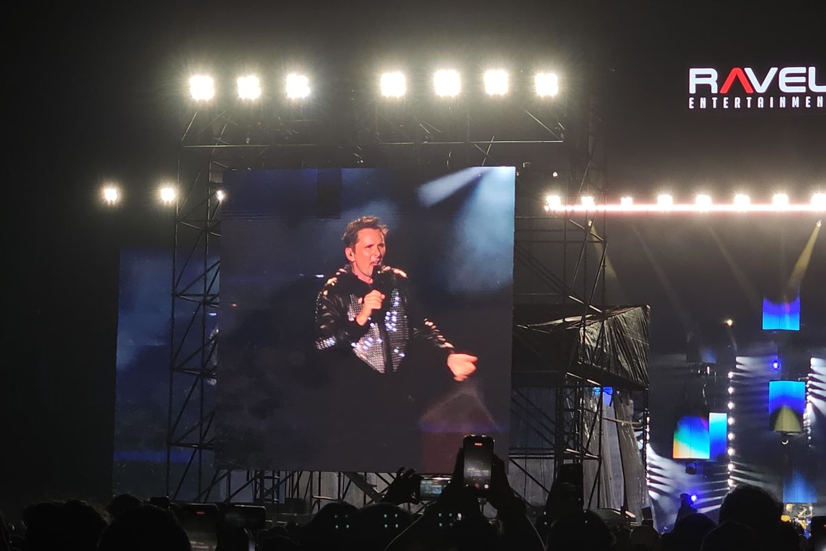 Konser Muse: Live in Jakarta yang digelar di Carnaval Ancol, Jakarta Utara, Jumat (19/9/2025).